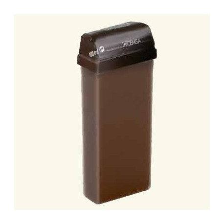 Тёплый воск в кассетах "DeLuxe" горький шоколад фото