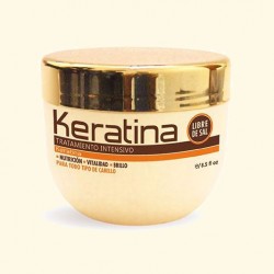 Маска для поврежденных и хрупких волос кератиновая интенсивно восстанавливающая KERATINA
