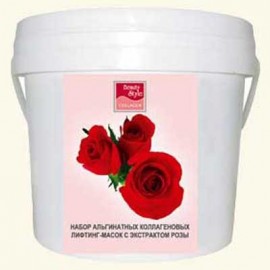 Маска альгинатная лифтинговая с эктрактом розы Beauty Style 1 кг фото